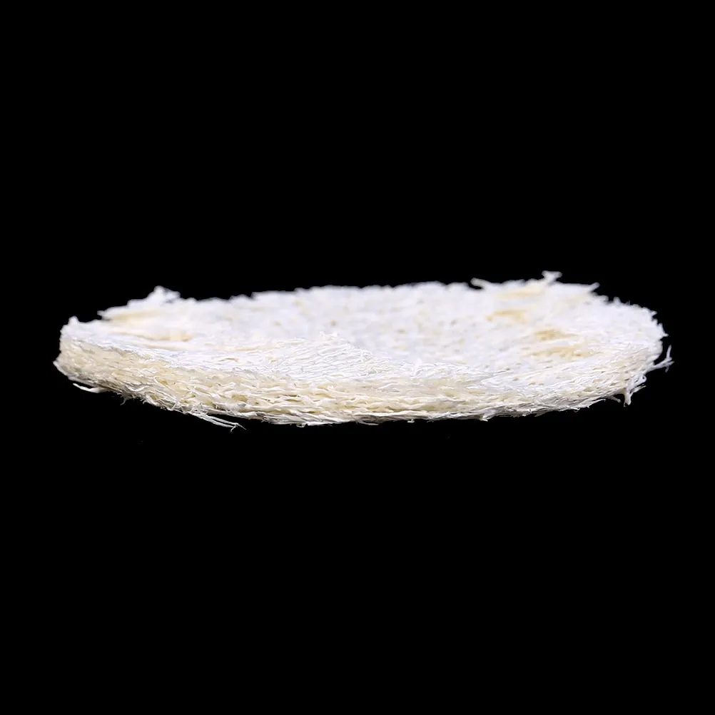 10PCS Natural Loofah Sponge Bath Rub Exfoliate Bath Glove Oval Bath Towel