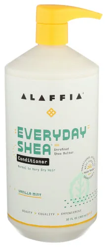 Alaffia - Everyday Shea Conditioner Vanilla Mint, 32 Oz