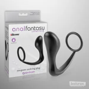 Anal Fantasy Ass-Gasm Cockring Plug