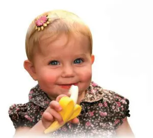 Baby Banana Brush for Infants and Toddlers