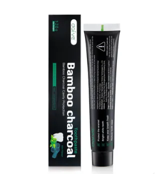 Bamboo charcoal toothpaste Wholesale activated carbon toothpaste