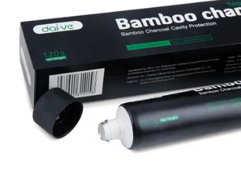 Bamboo charcoal toothpaste Wholesale activated carbon toothpaste