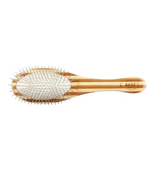 Bass Style & Detangle Pet Brush (Striped or Dark Finish)