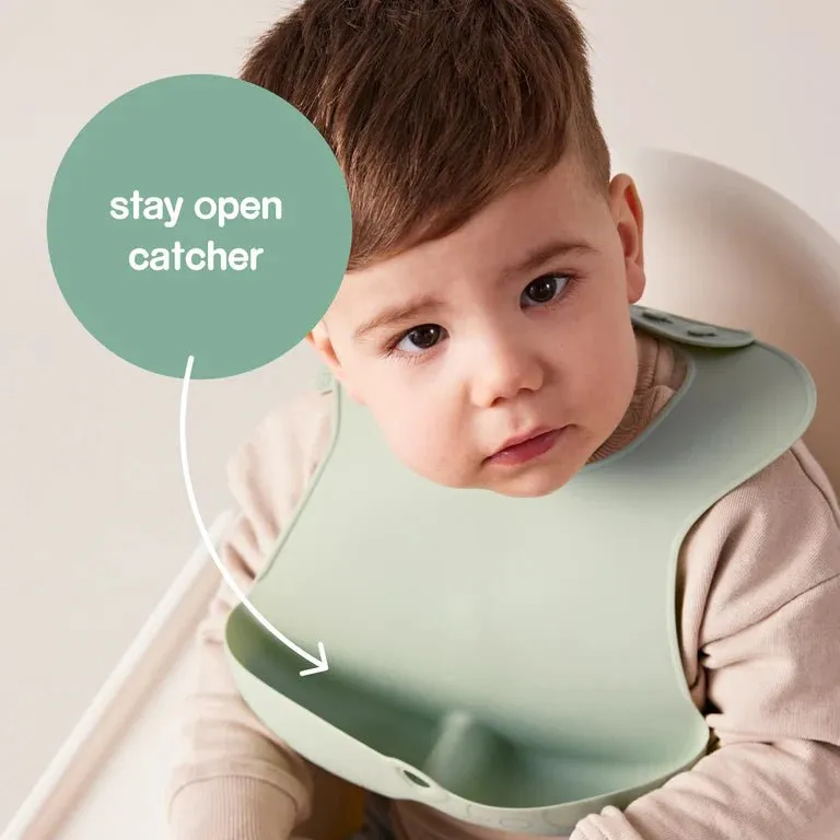 b.box Silicone Bib - Ocean