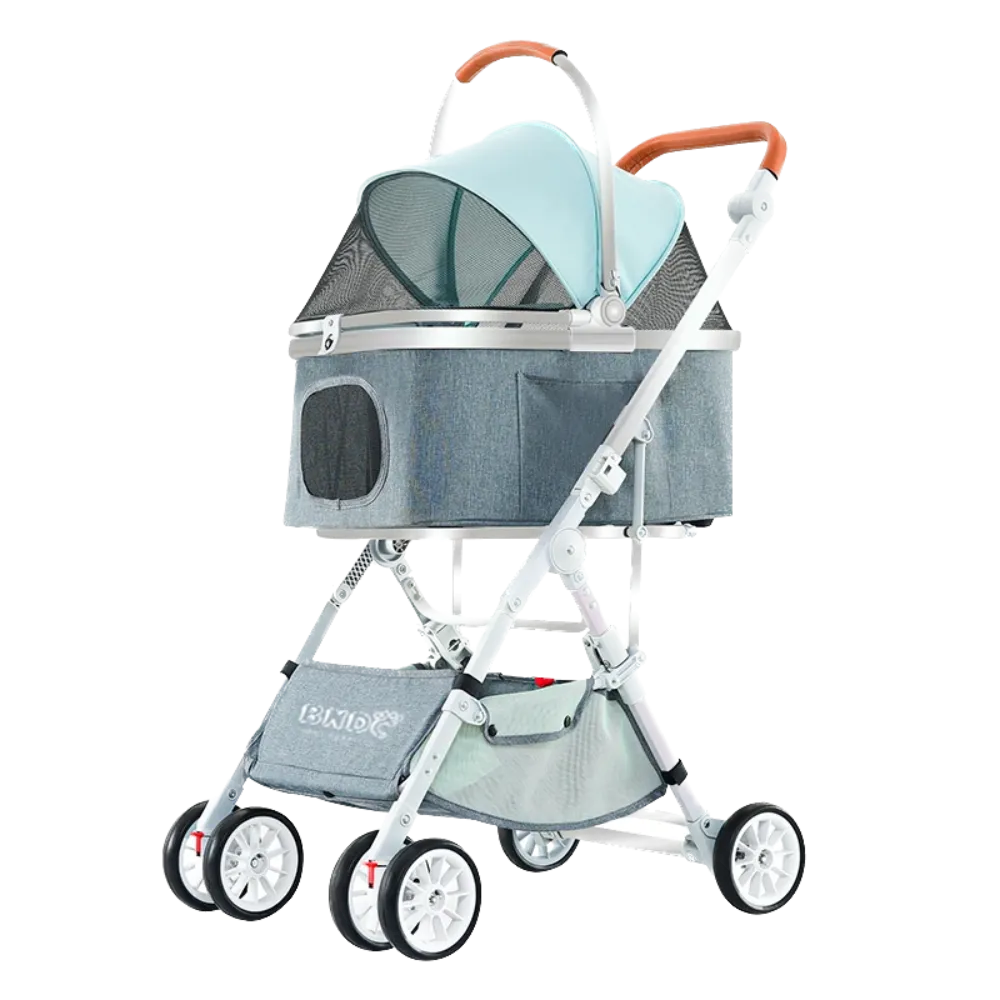 BNDC Pet Stroller 103 - Mint Green