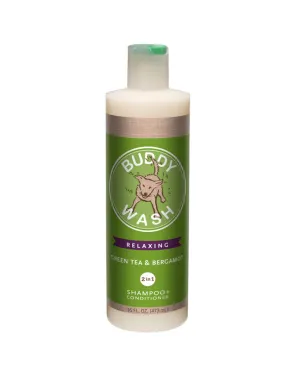 Buddy Wash® Green Tea & Bergamot 2-in-1 Shampoo   Conditioner 16oz