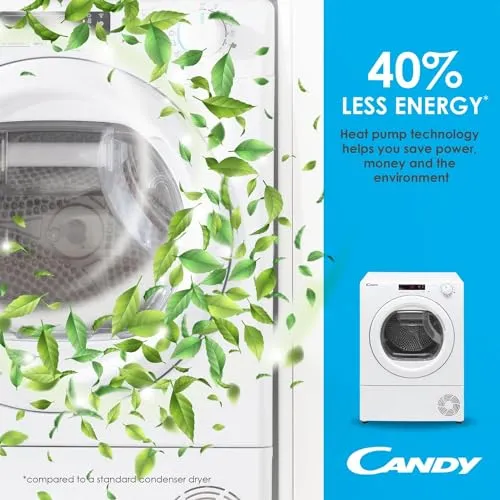 Candy Smart Pro CSOEH9A2DE80 Freestanding Heat Pump Tumble Dryer (New)