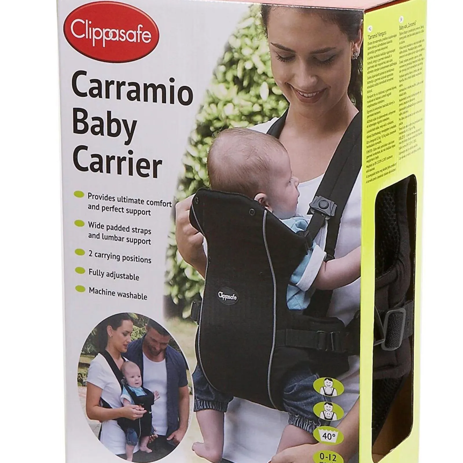 Clippasafe Carramio Carrier Black