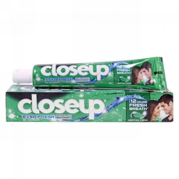 CLOSEUP EVER FRESH MENTHOL FRESH T/P 50ML