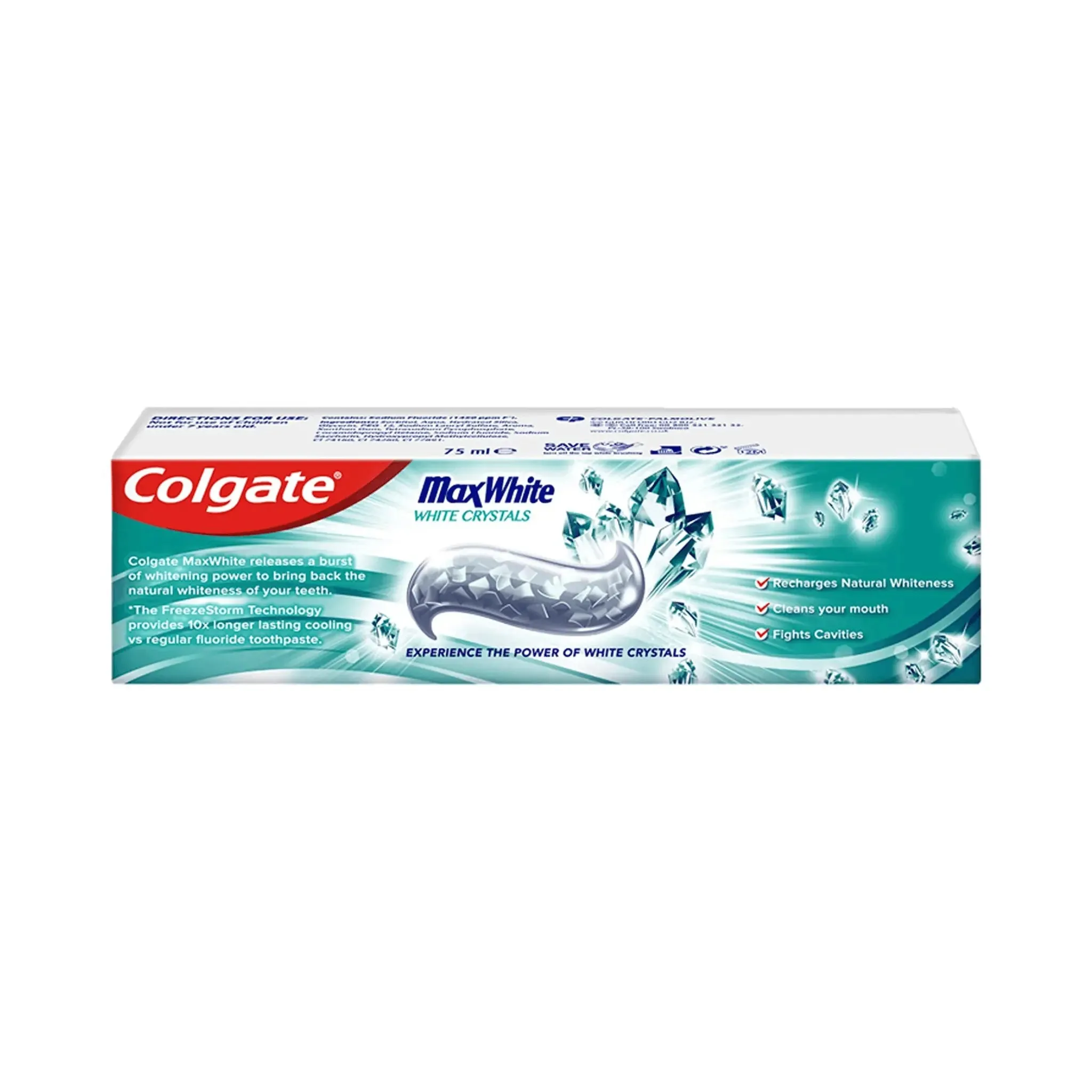 Colgate Max White Whitening Crystals Toothpaste 75ml