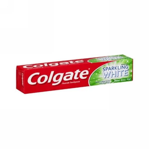 COLGATE SPARKLING WHITE MINT ZING 226GM