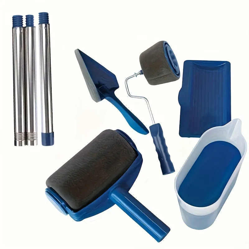 Complete Home Painting Set with Roller and Corner Brushes