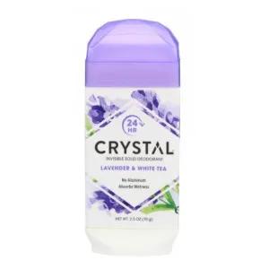 Crystal Natural Deodorant Stick Lavender & White Tea 2.5 Oz By Crystal