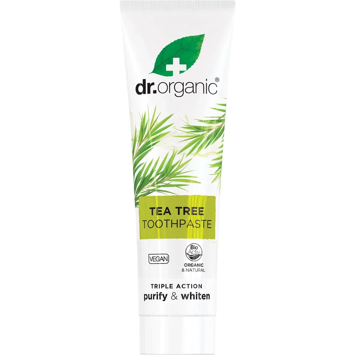 Dr Organic Toothpaste (Purifying) Organic Tea Tree