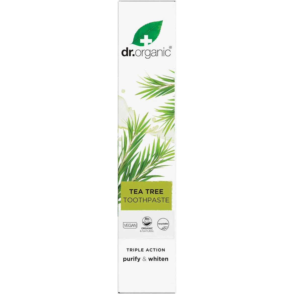 Dr Organic Toothpaste (Purifying) Organic Tea Tree