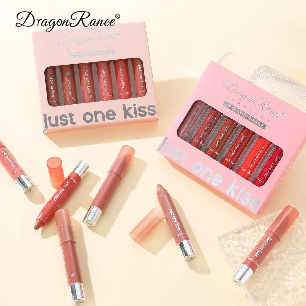 DRAGON RANEE Just One Kiss Long lasting matte lipstick set 2.5g*6PC - DR103