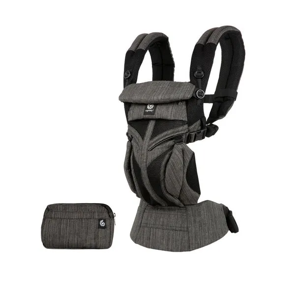 Ergobaby Omni 360 Cool Air Mesh Baby Carrier - Black Tweed