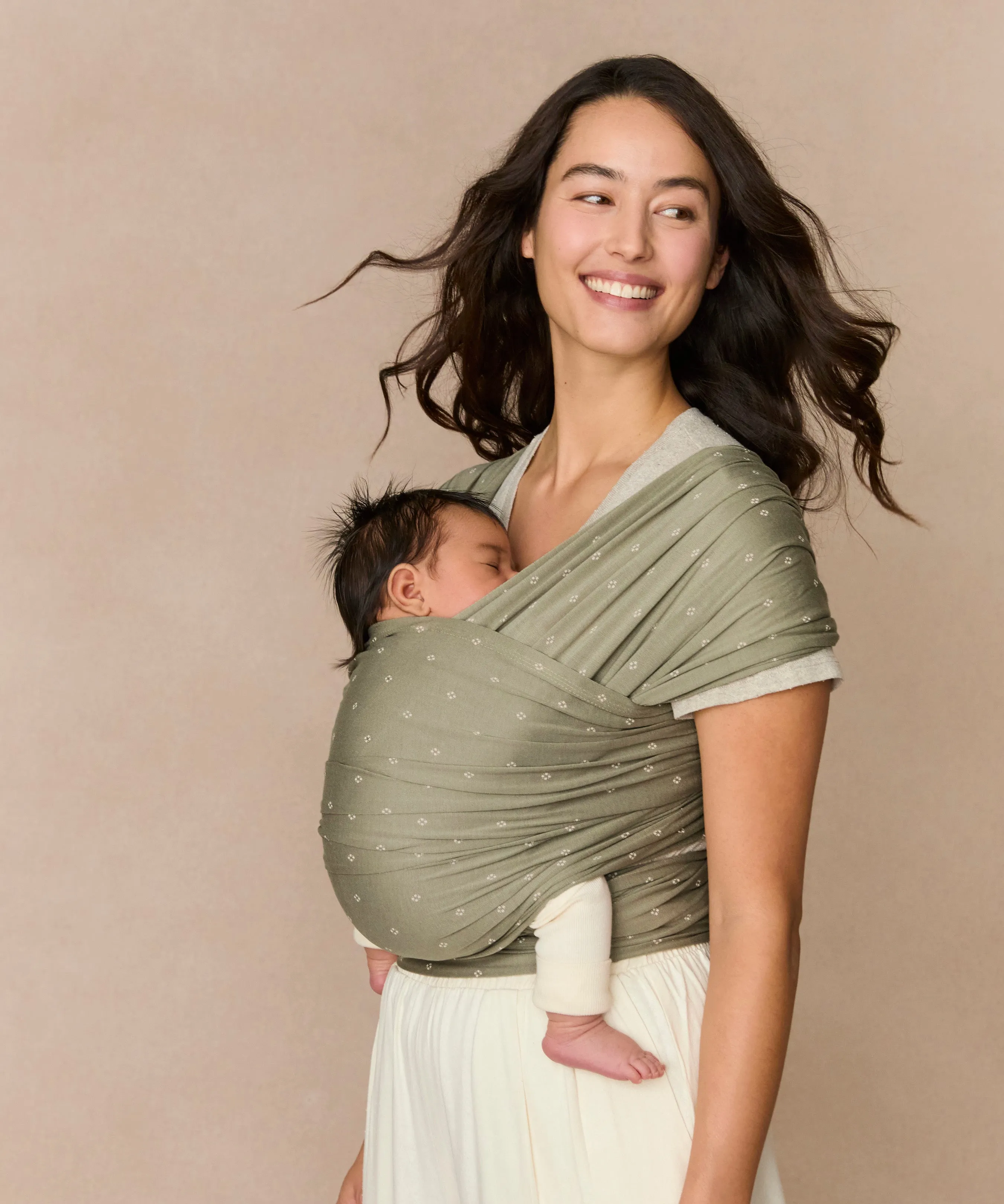 Ergobaby Sustainable Knit Aura Wrap Baby Carrier