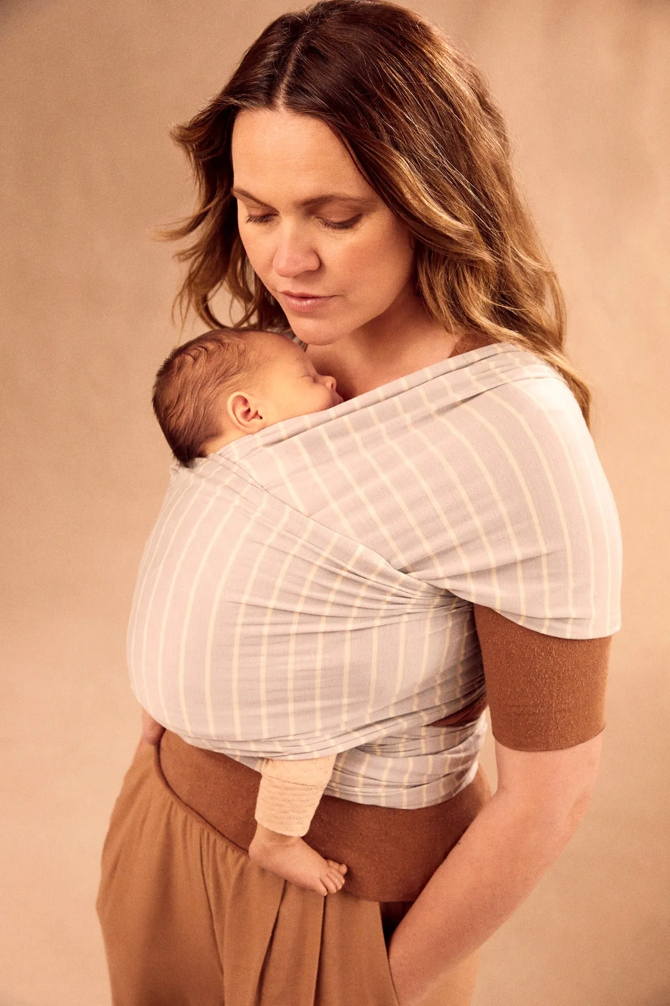 Ergobaby Sustainable Knit Aura Wrap Baby Carrier