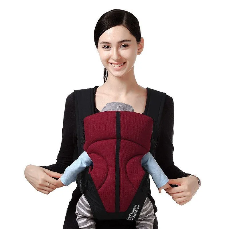 Ergonomic Breathable Polyester Fabric Baby Carrier