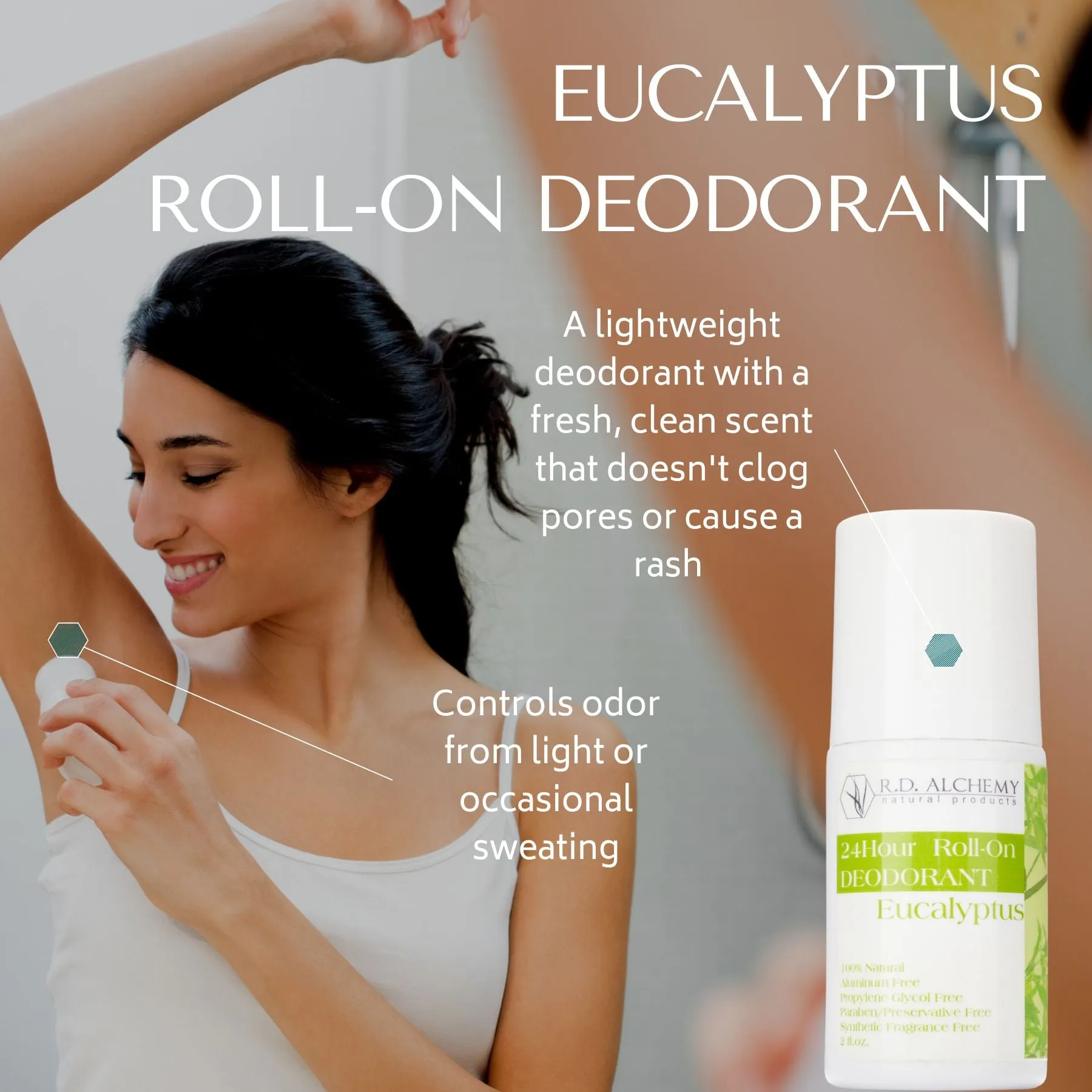 Eucalyptus Roll-On Deodorant