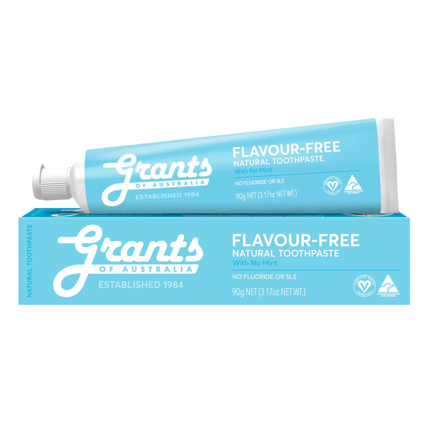 Grants Toothpaste Tube Flavour Free