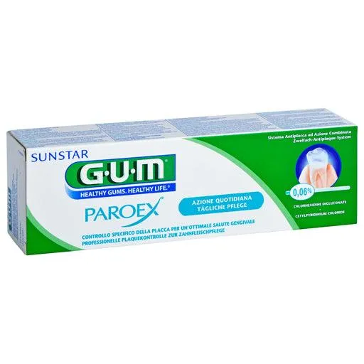 GUM Paro.ex 0.06% GERMANY CHX toothpaste