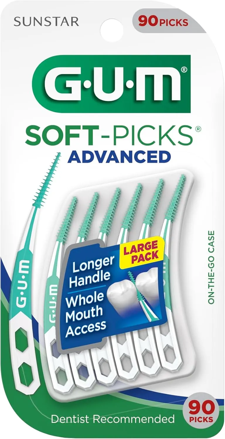 Gum Soft-Picks Advanced Dental Picks (Pack Of 90)