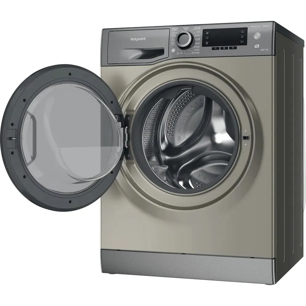 Hotpoint NDD10726GDA 10 7Kg 1400 Spin Washer Dryer Graphite