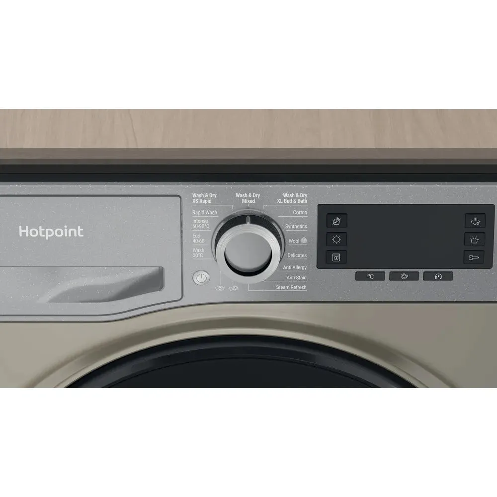 Hotpoint NDD10726GDA 10 7Kg 1400 Spin Washer Dryer Graphite