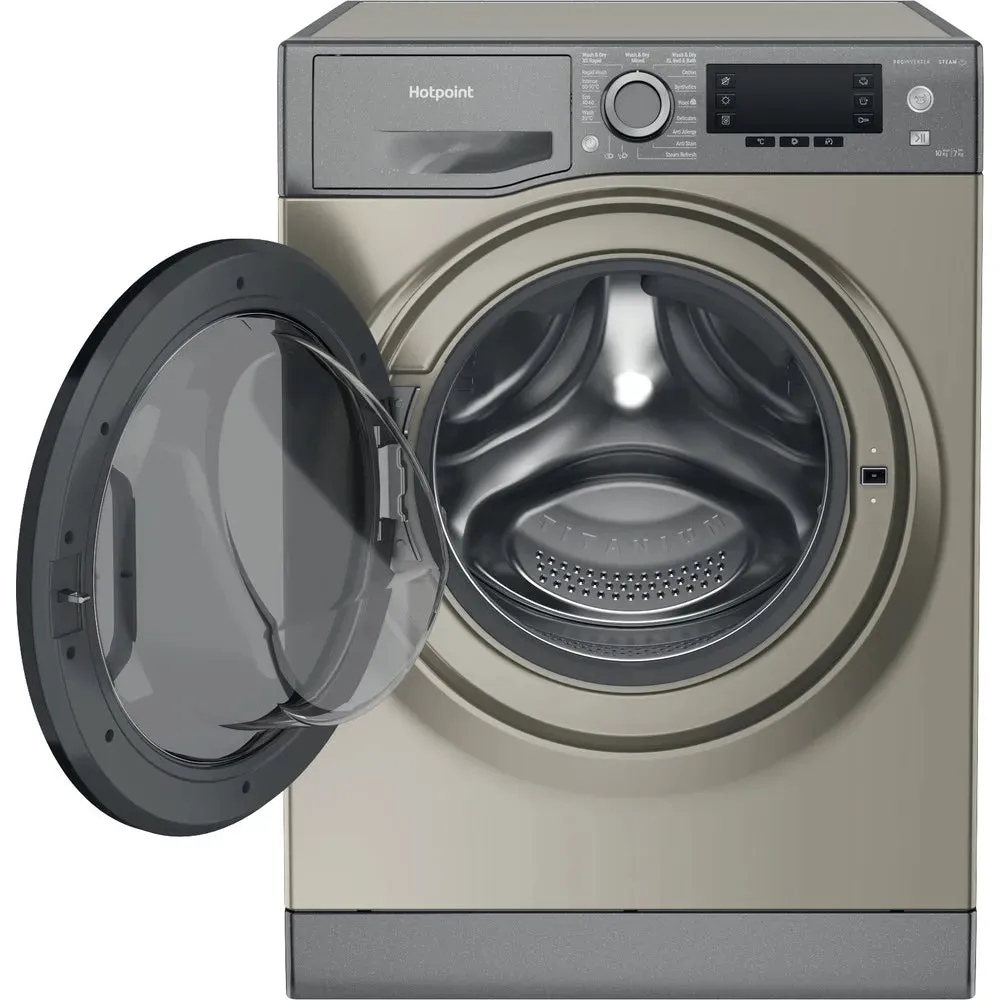 Hotpoint NDD10726GDA 10 7Kg 1400 Spin Washer Dryer Graphite