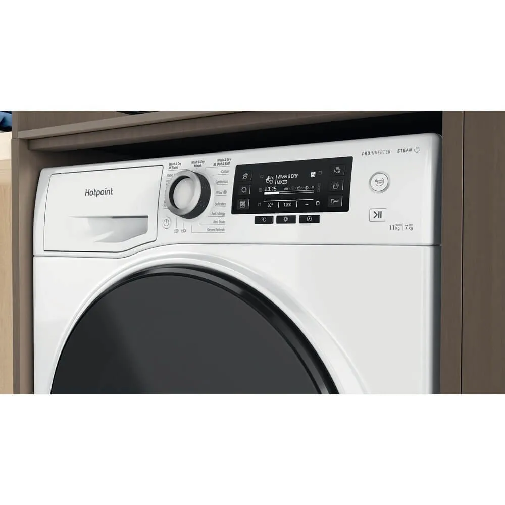 Hotpoint NDD11726DAUK 11kg/7kg Washer Dryer 1400rpm, White