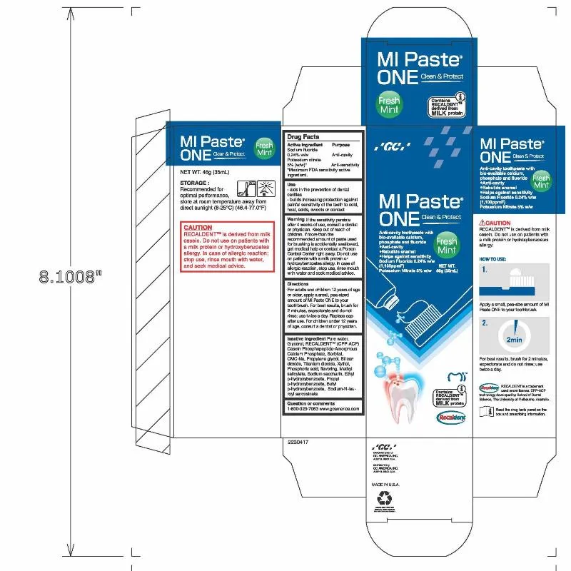 Mi Paste One Anti-Cavity Toothpaste, Fresh Mint