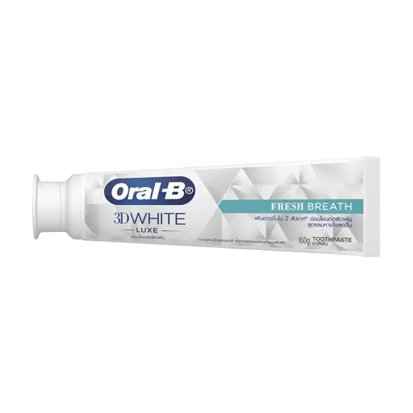 Oral-B 3D White Luxe Fresh Breath Toothpaste 160g