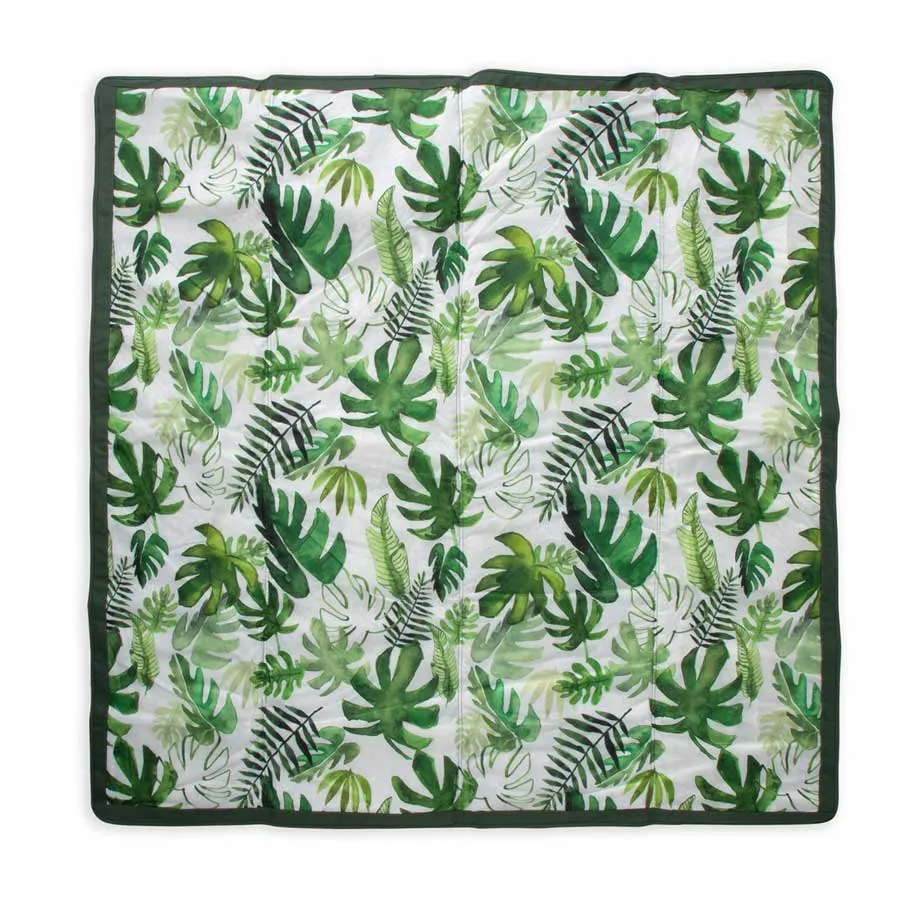 Outdoor Blanket – Tropical Leaf (5x5)