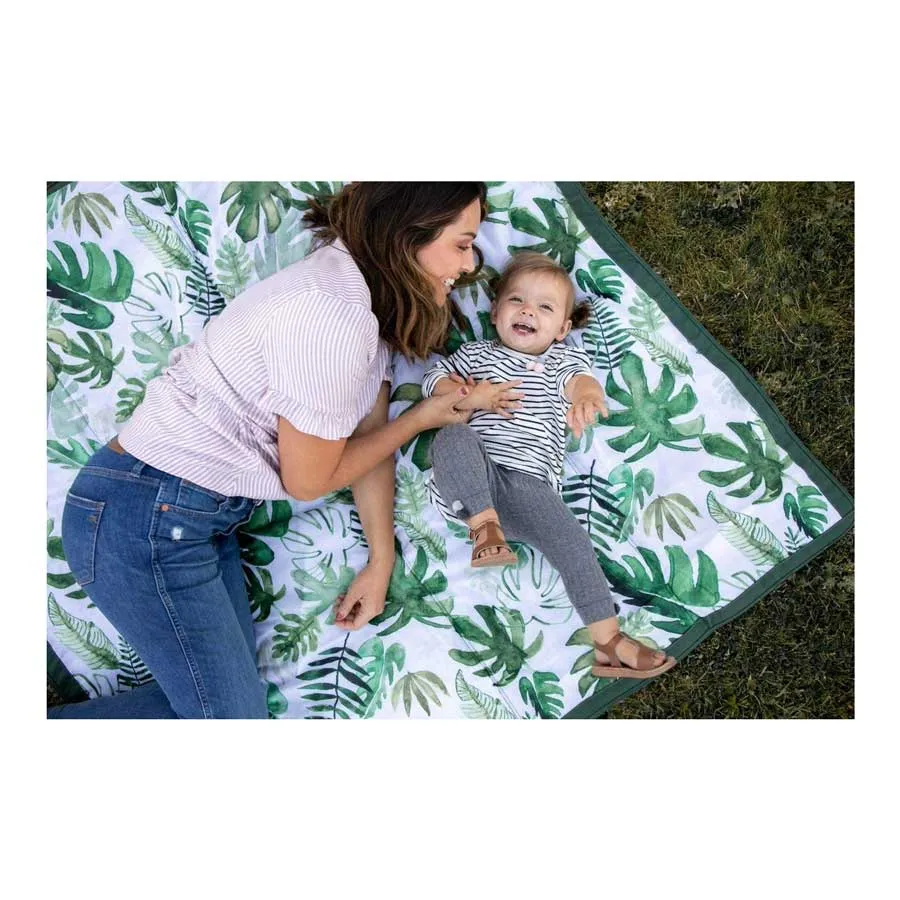 Outdoor Blanket – Tropical Leaf (5x5)