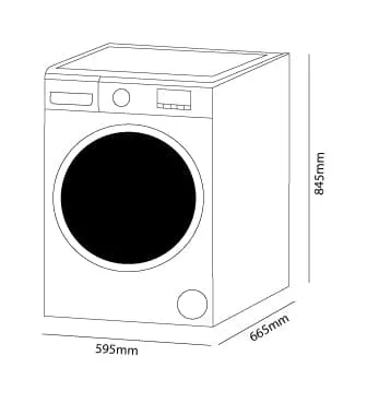 Parmco 10KG Washer with 6KG Condensor Dryer WD106WF