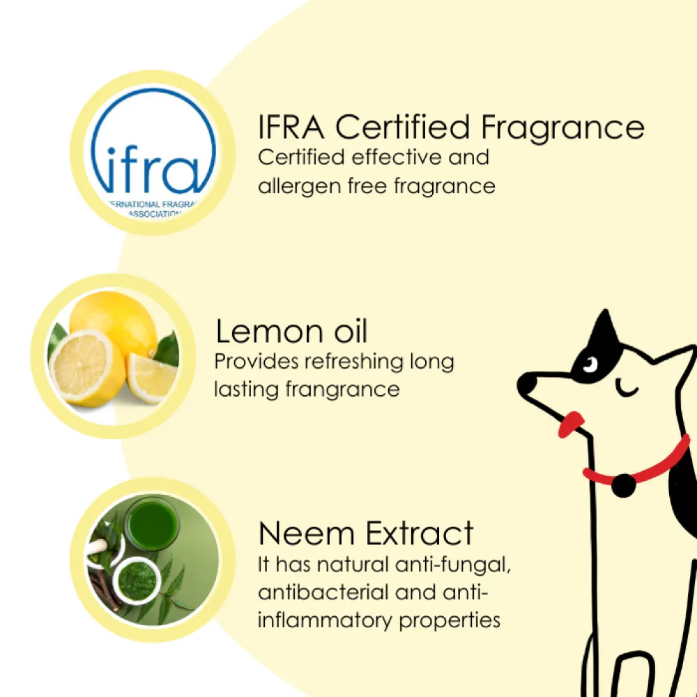 Pet And Parents Fresh Lime Deodorant Spray for Dogs and Cats