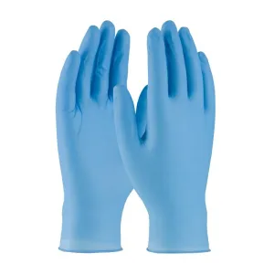 PIP Ambi-dex Overdrive 63-336PF/S Powder Free 6 mil Disposable Nitrile Glove with Textured Grip, Blue, Small, Box of 100