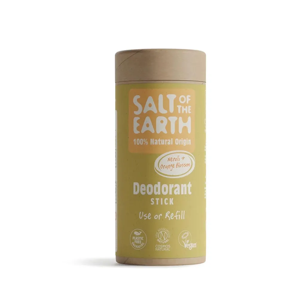 Salt of The Earth Natural Deodorant Stick Tube - Neroli & Orange