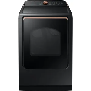 Samsung Steam Dryer (DVE54CG7550VAC) - Black Stainless