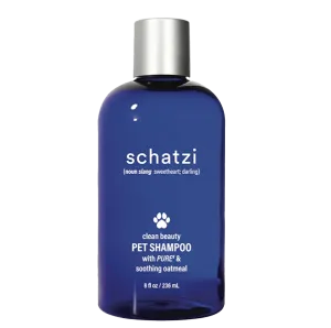 Schatzi Pet Shampoo with Pure4 & Soothing Oatmeal 8 fl oz.