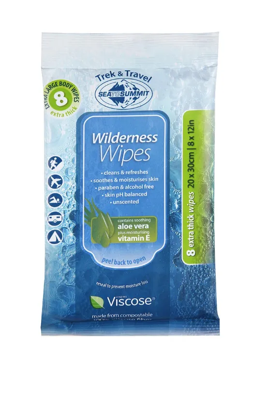 Sea To Summit Wilderness Wipes Compact - 12 pack