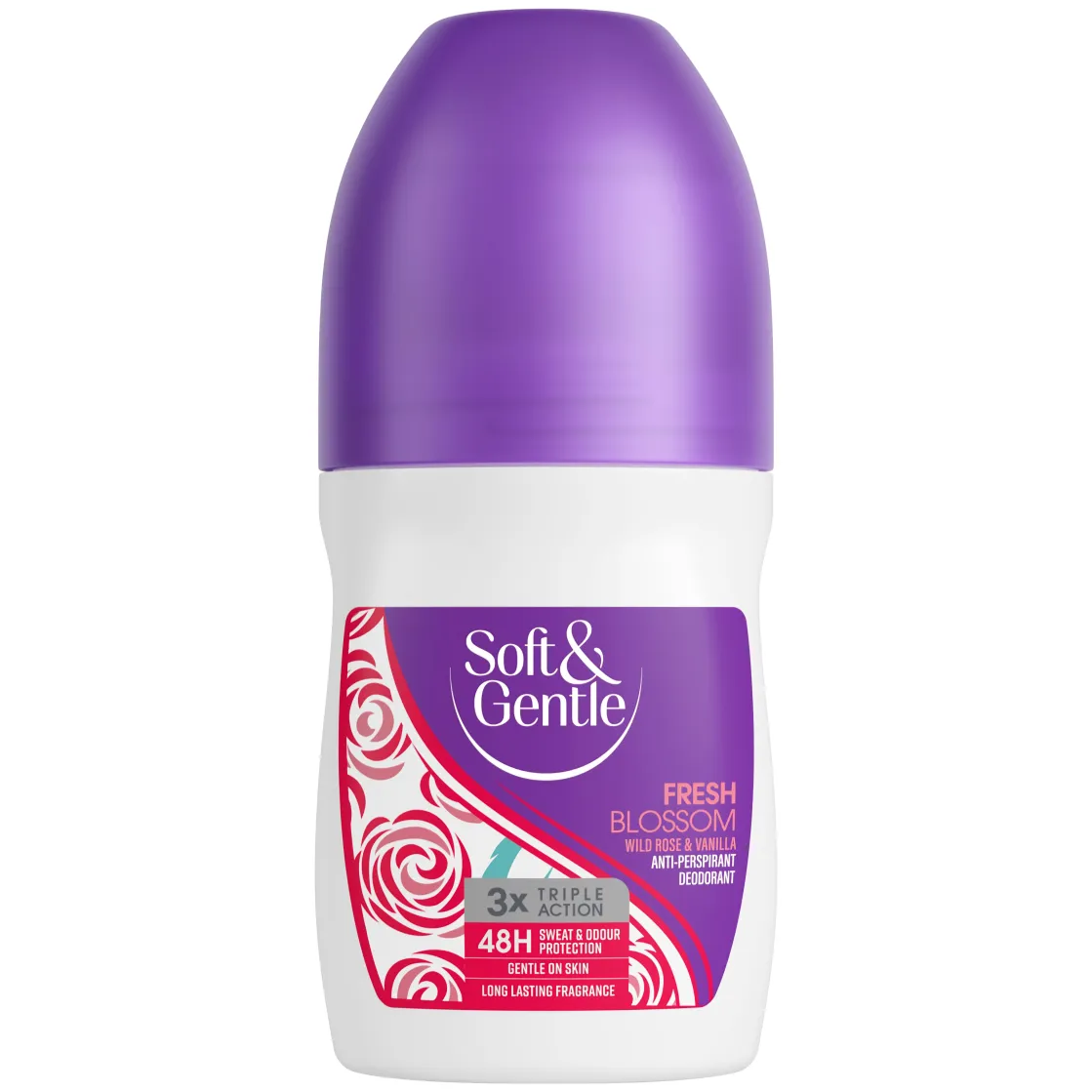 Soft & Gentle Roll-On Deodorants 50ml (Scent Options)