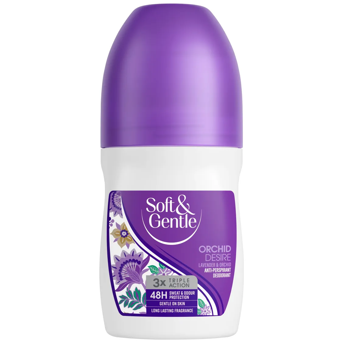 Soft & Gentle Roll-On Deodorants 50ml (Scent Options)