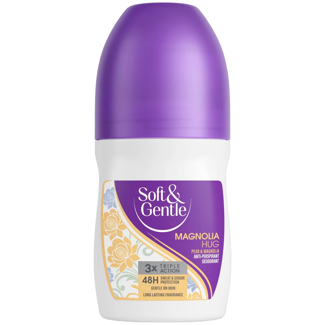 Soft & Gentle Roll-On Deodorants 50ml (Scent Options)