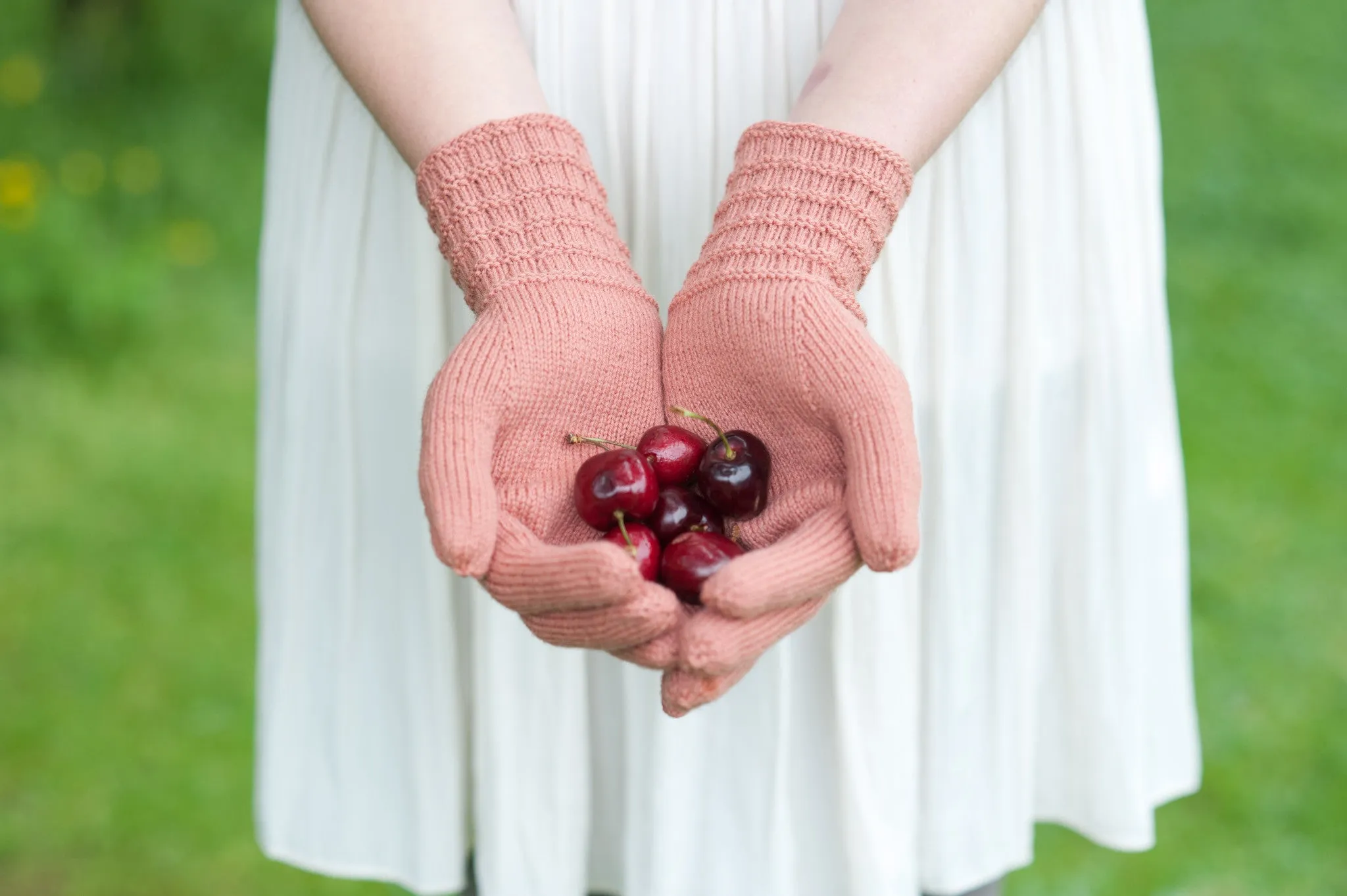 textured rib gloves