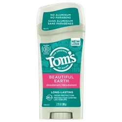 Tom's Of Maine Btfl Ert Long Lasting Deodorant Stick (6x2.25 Oz)