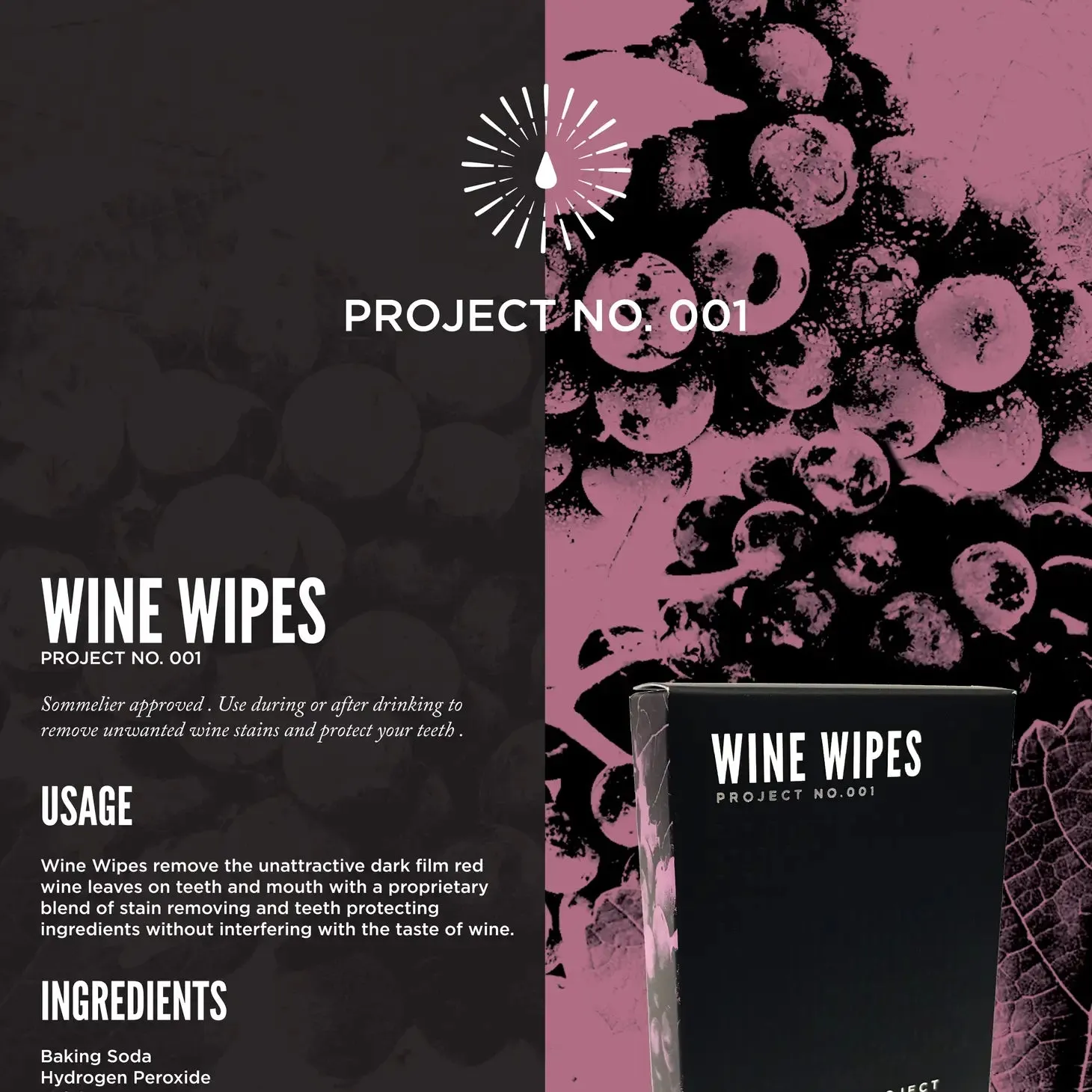 Wine Wipes Compact