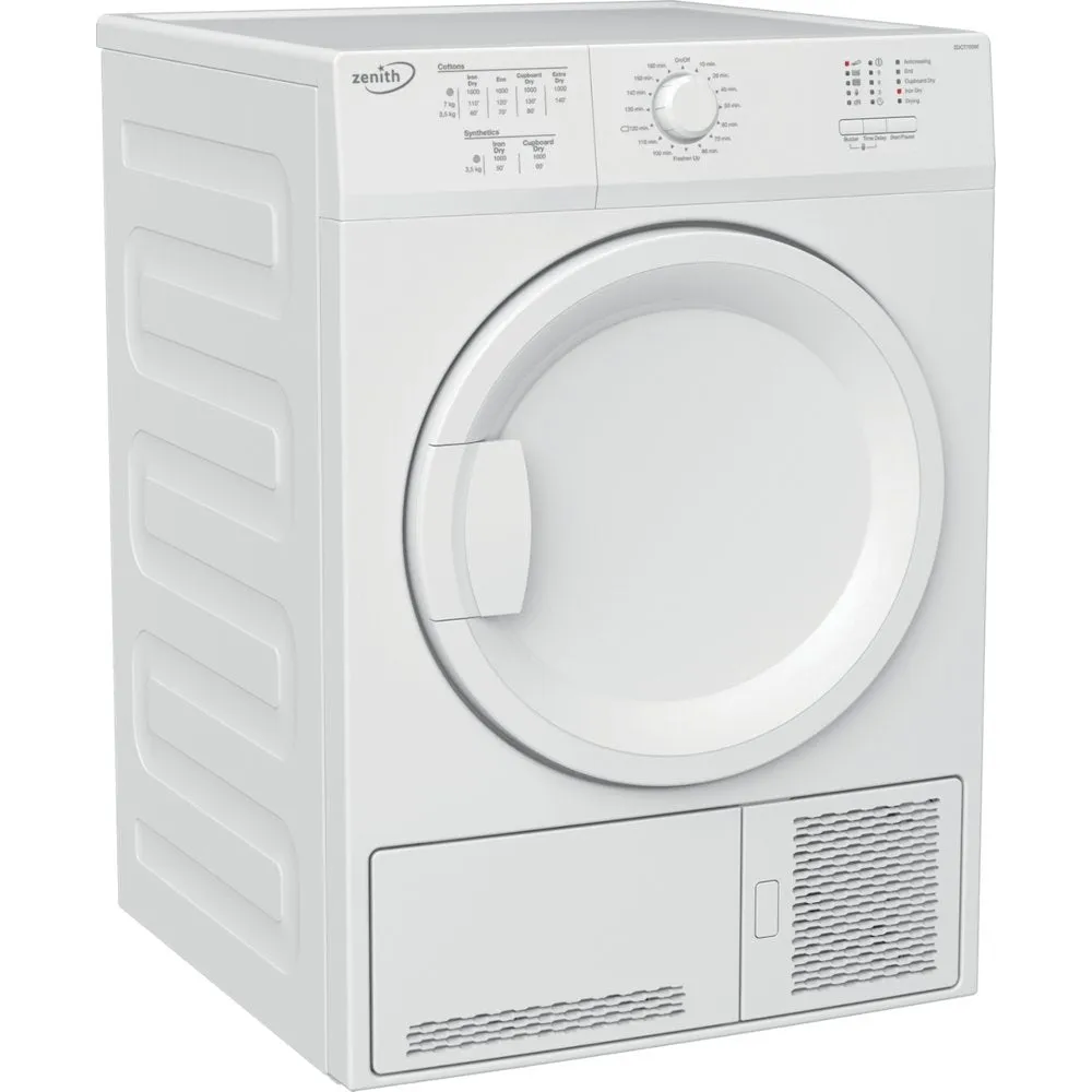 Zenith ZDCT700W 7kg Condenser Tumble Dryer  White